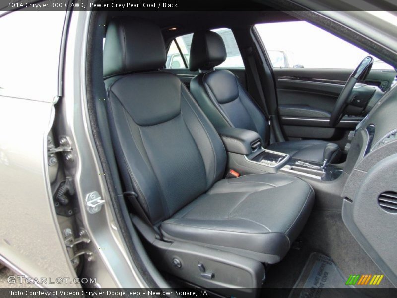 Pewter Grey Pearl Coat / Black 2014 Chrysler 300 C AWD