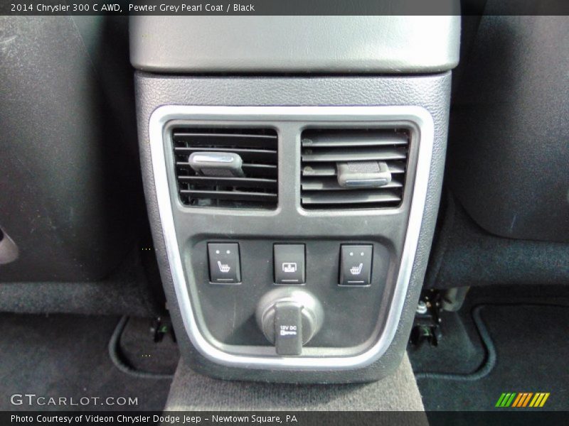 Pewter Grey Pearl Coat / Black 2014 Chrysler 300 C AWD