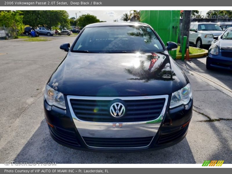 Deep Black / Black 2006 Volkswagen Passat 2.0T Sedan