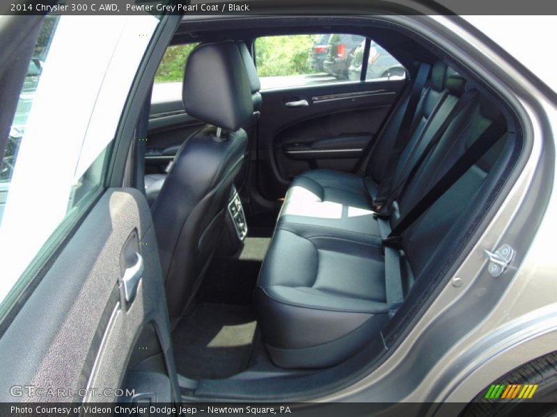 Pewter Grey Pearl Coat / Black 2014 Chrysler 300 C AWD