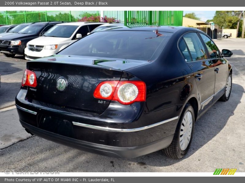 Deep Black / Black 2006 Volkswagen Passat 2.0T Sedan