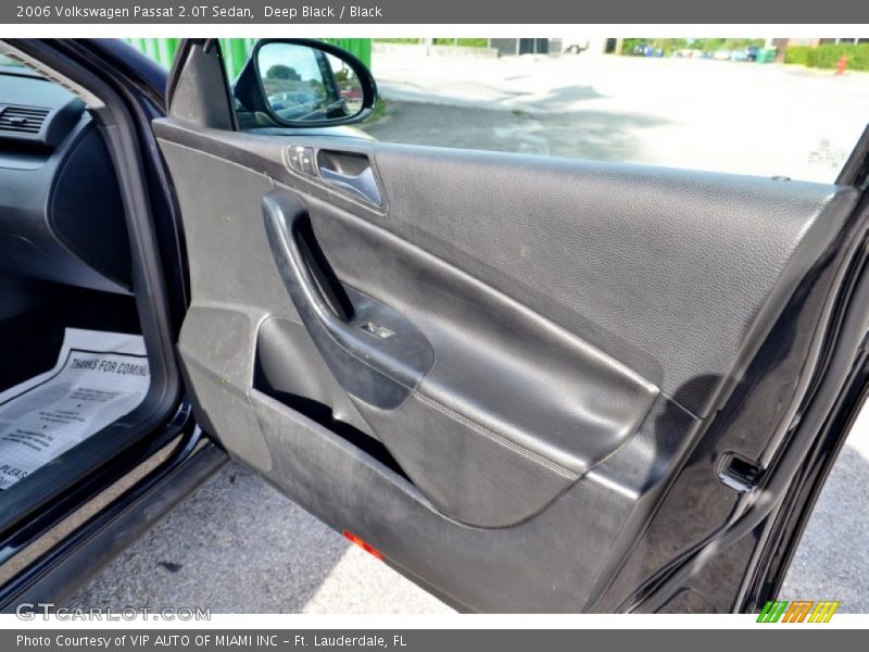 Deep Black / Black 2006 Volkswagen Passat 2.0T Sedan