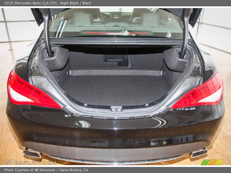 Night Black / Black 2015 Mercedes-Benz CLA 250