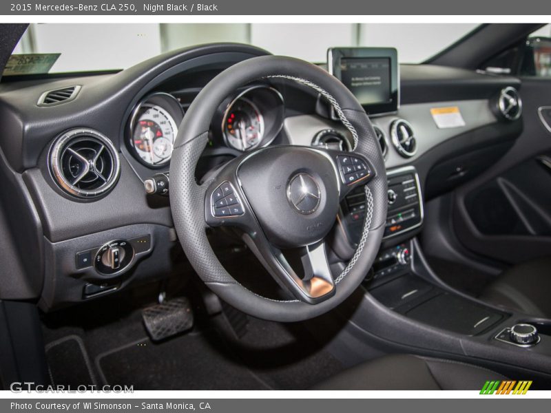 Night Black / Black 2015 Mercedes-Benz CLA 250