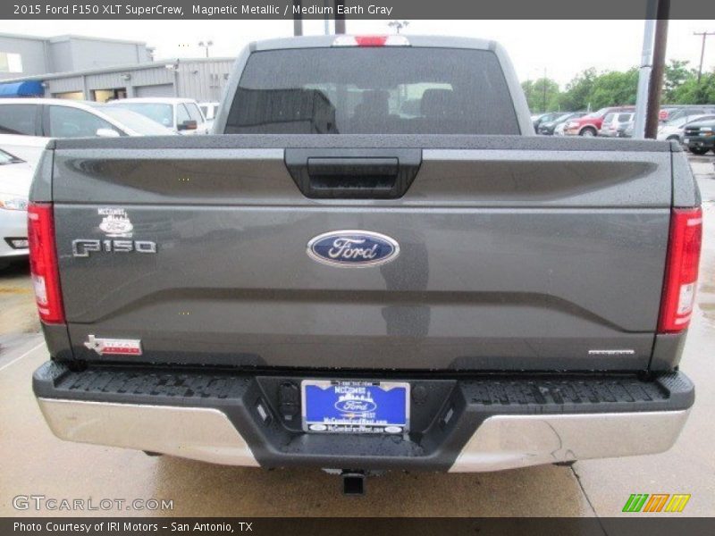 Magnetic Metallic / Medium Earth Gray 2015 Ford F150 XLT SuperCrew