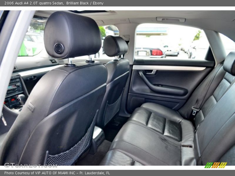 Brilliant Black / Ebony 2006 Audi A4 2.0T quattro Sedan