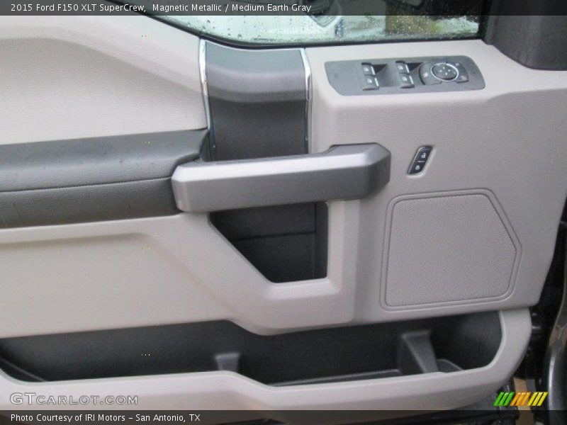 Magnetic Metallic / Medium Earth Gray 2015 Ford F150 XLT SuperCrew