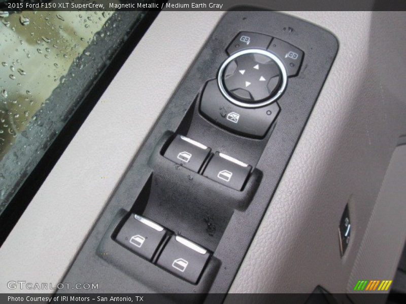 Magnetic Metallic / Medium Earth Gray 2015 Ford F150 XLT SuperCrew