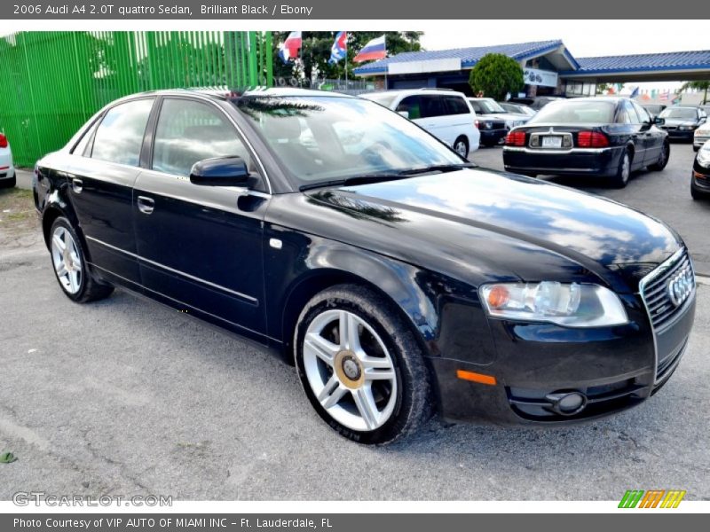 Front 3/4 View of 2006 A4 2.0T quattro Sedan