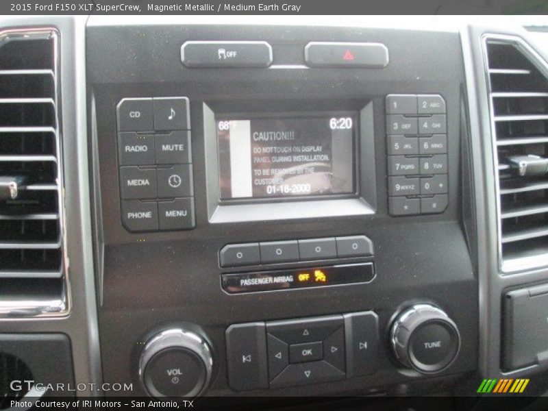 Magnetic Metallic / Medium Earth Gray 2015 Ford F150 XLT SuperCrew
