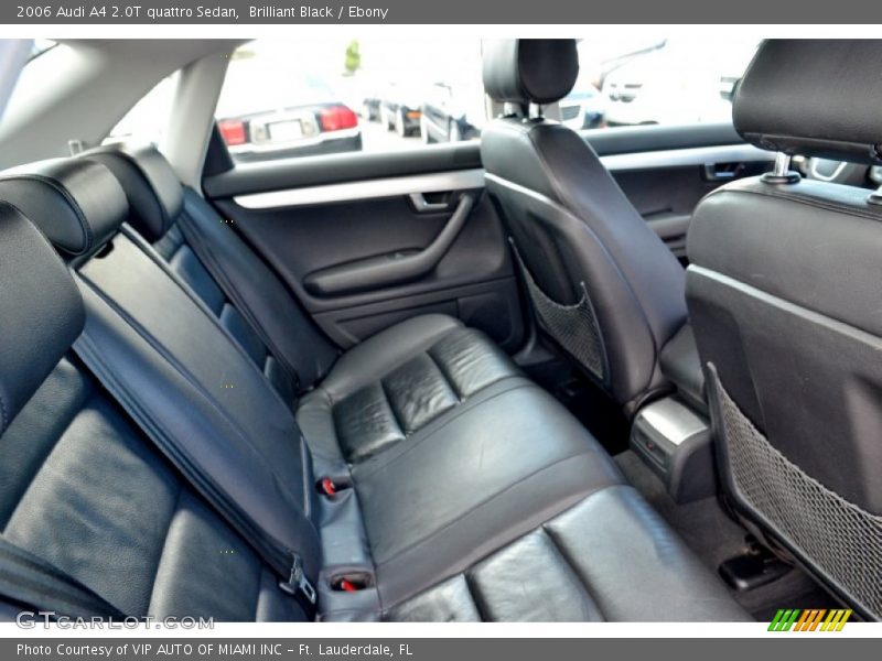 Brilliant Black / Ebony 2006 Audi A4 2.0T quattro Sedan