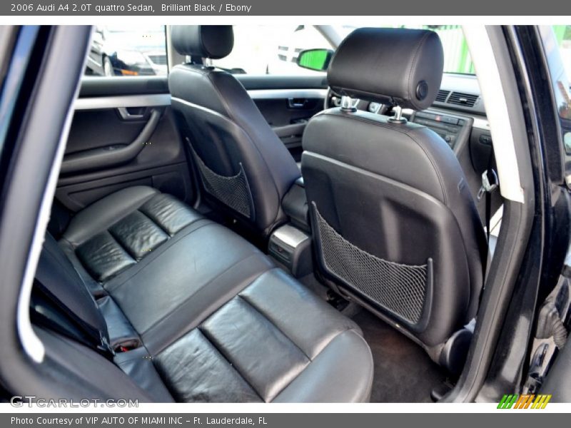 Brilliant Black / Ebony 2006 Audi A4 2.0T quattro Sedan