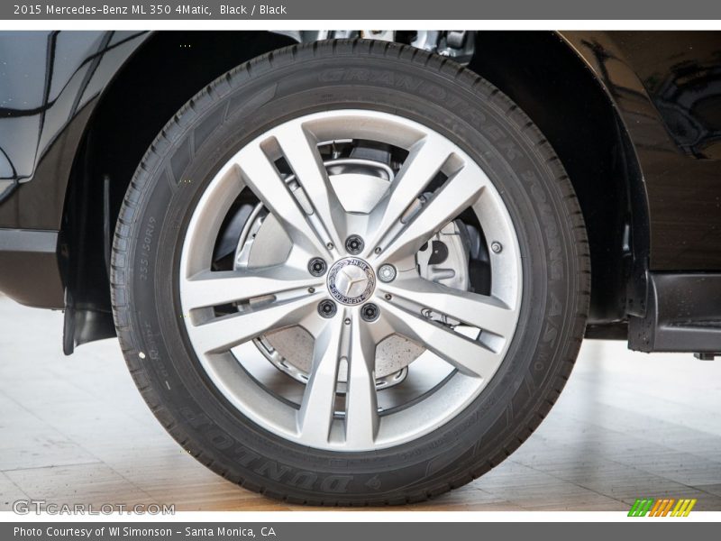 Black / Black 2015 Mercedes-Benz ML 350 4Matic