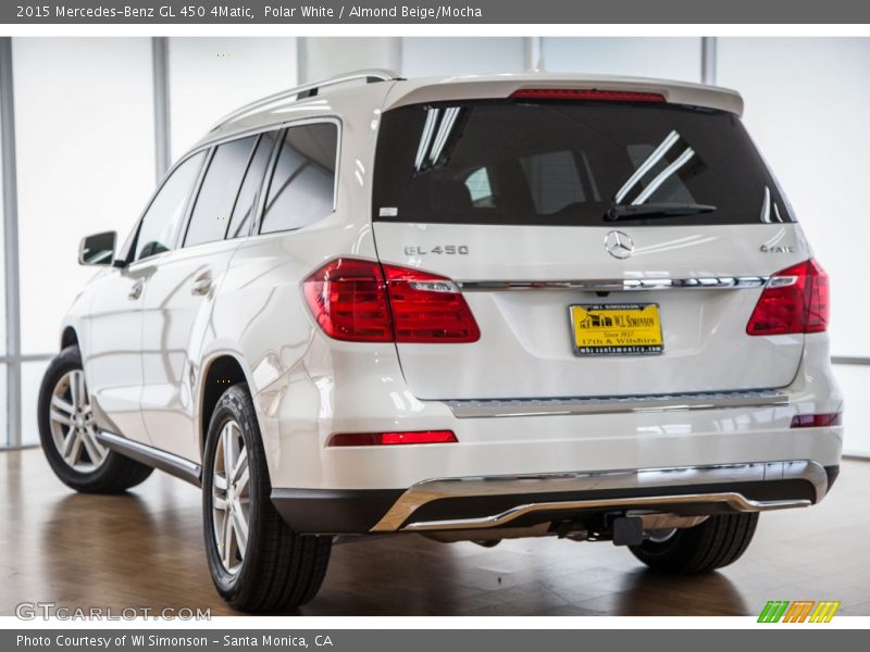 Polar White / Almond Beige/Mocha 2015 Mercedes-Benz GL 450 4Matic