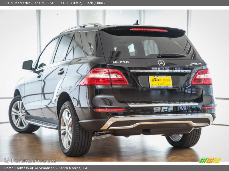 Black / Black 2015 Mercedes-Benz ML 250 BlueTEC 4Matic
