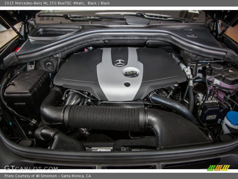 Black / Black 2015 Mercedes-Benz ML 250 BlueTEC 4Matic