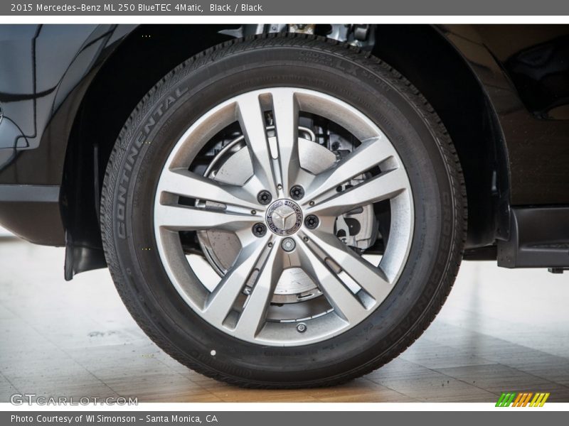 Black / Black 2015 Mercedes-Benz ML 250 BlueTEC 4Matic