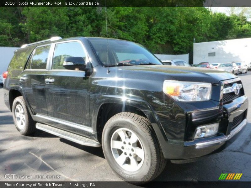 Black / Sand Beige 2010 Toyota 4Runner SR5 4x4