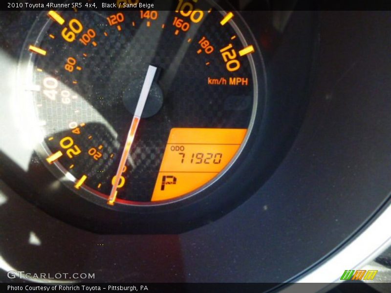 Black / Sand Beige 2010 Toyota 4Runner SR5 4x4