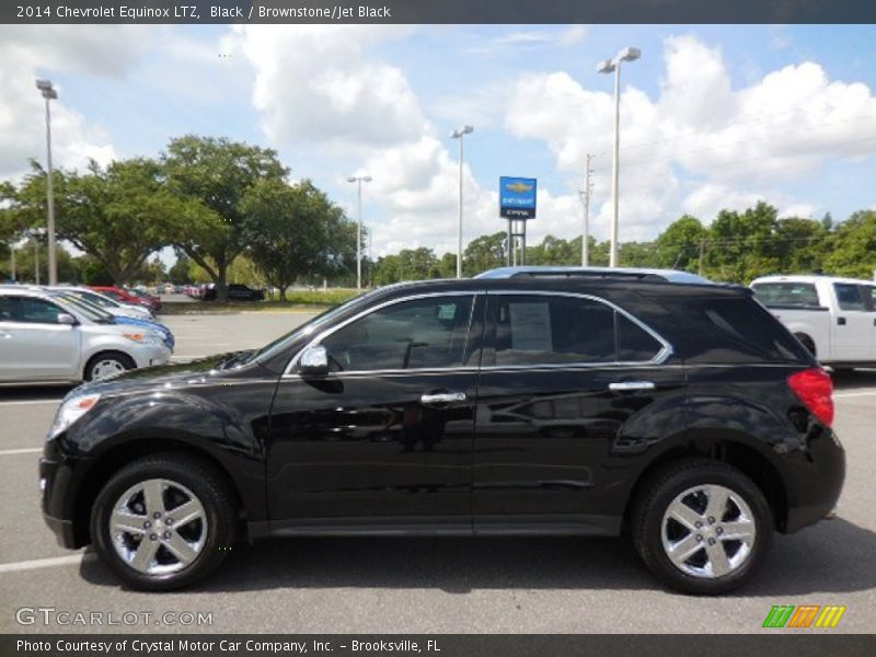 Black / Brownstone/Jet Black 2014 Chevrolet Equinox LTZ