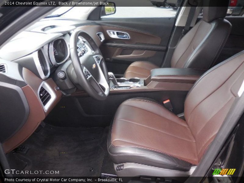 Front Seat of 2014 Equinox LTZ