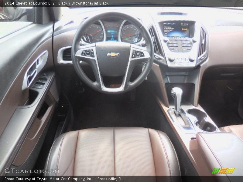Black / Brownstone/Jet Black 2014 Chevrolet Equinox LTZ