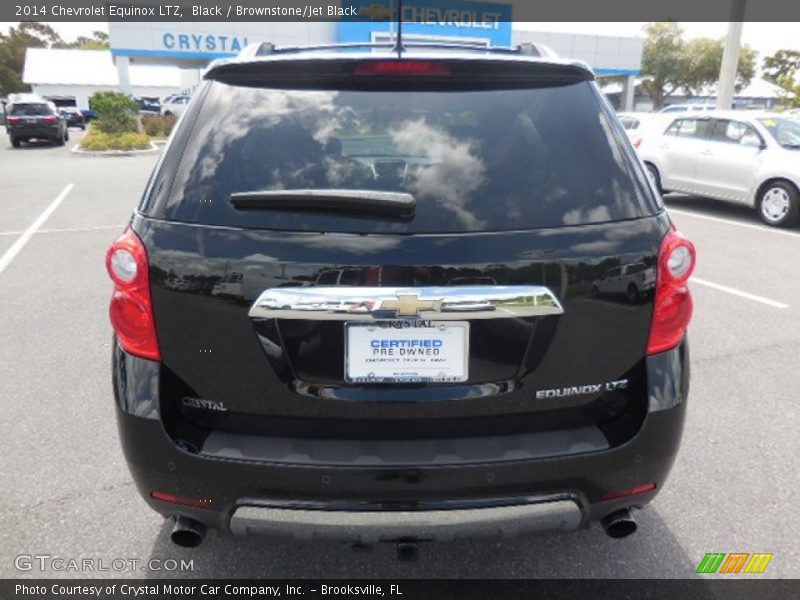 Black / Brownstone/Jet Black 2014 Chevrolet Equinox LTZ