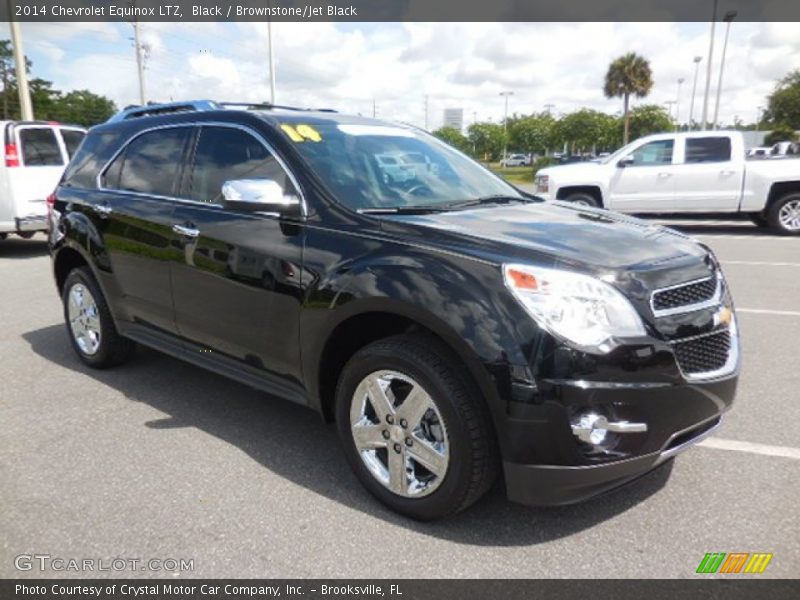 Black / Brownstone/Jet Black 2014 Chevrolet Equinox LTZ