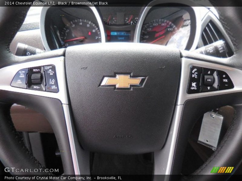 Black / Brownstone/Jet Black 2014 Chevrolet Equinox LTZ