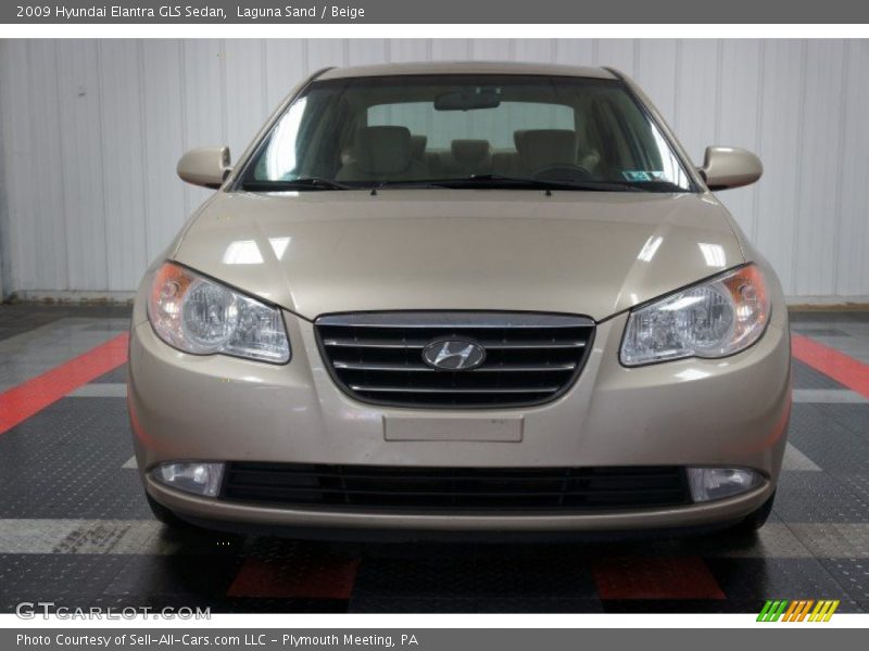 Laguna Sand / Beige 2009 Hyundai Elantra GLS Sedan