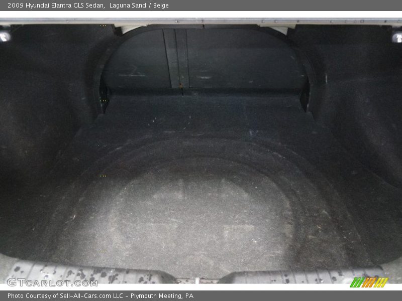 Laguna Sand / Beige 2009 Hyundai Elantra GLS Sedan