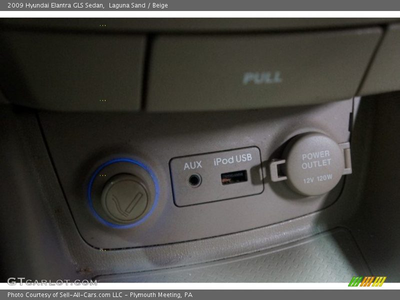 Laguna Sand / Beige 2009 Hyundai Elantra GLS Sedan