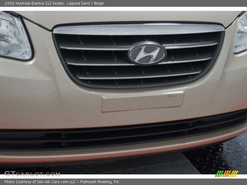 Laguna Sand / Beige 2009 Hyundai Elantra GLS Sedan