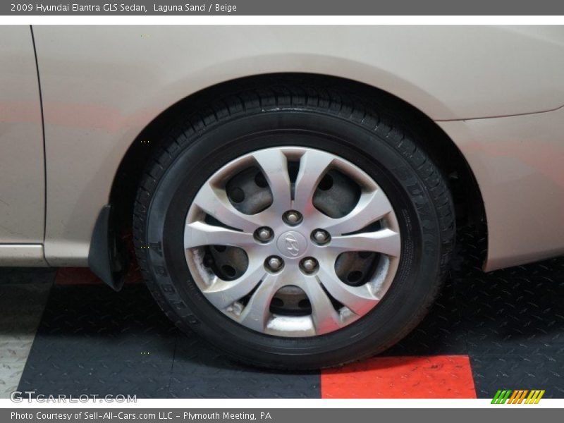 Laguna Sand / Beige 2009 Hyundai Elantra GLS Sedan