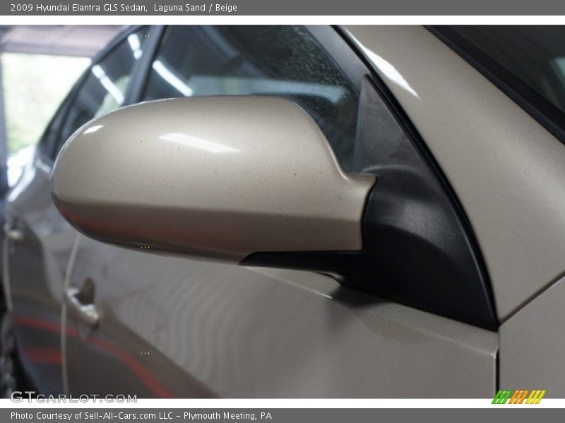 Laguna Sand / Beige 2009 Hyundai Elantra GLS Sedan