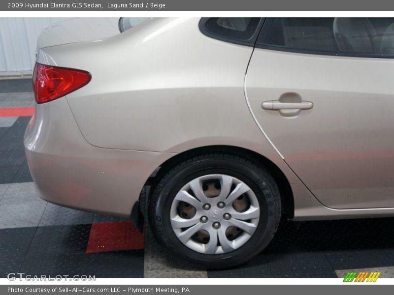 Laguna Sand / Beige 2009 Hyundai Elantra GLS Sedan