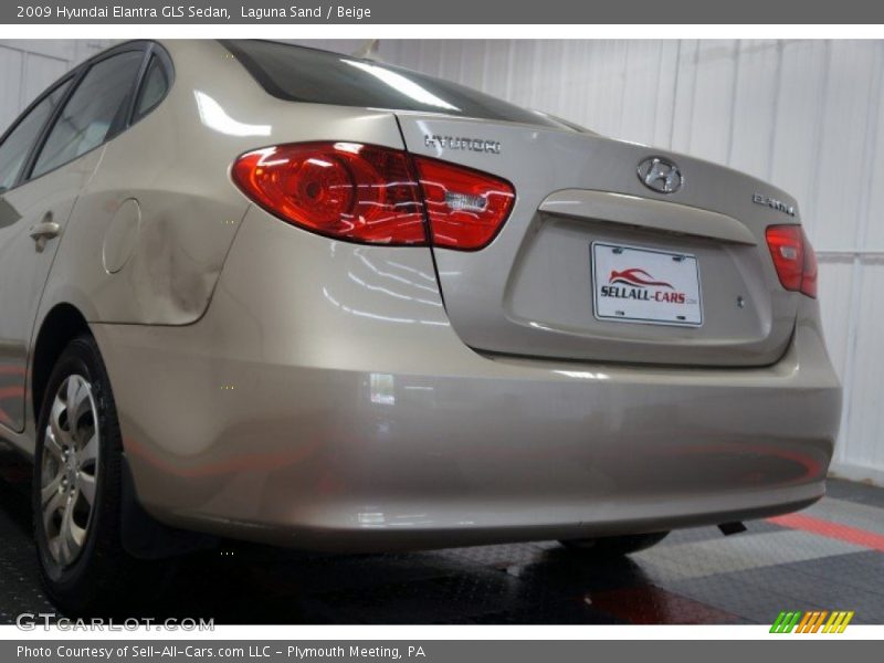 Laguna Sand / Beige 2009 Hyundai Elantra GLS Sedan