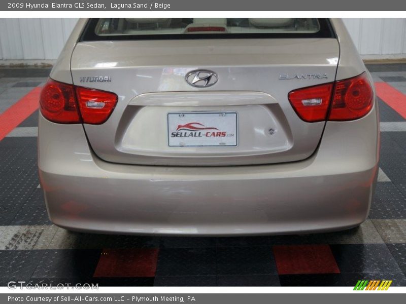 Laguna Sand / Beige 2009 Hyundai Elantra GLS Sedan