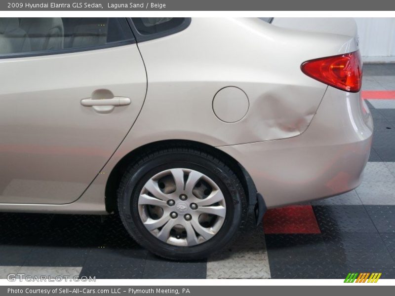 Laguna Sand / Beige 2009 Hyundai Elantra GLS Sedan