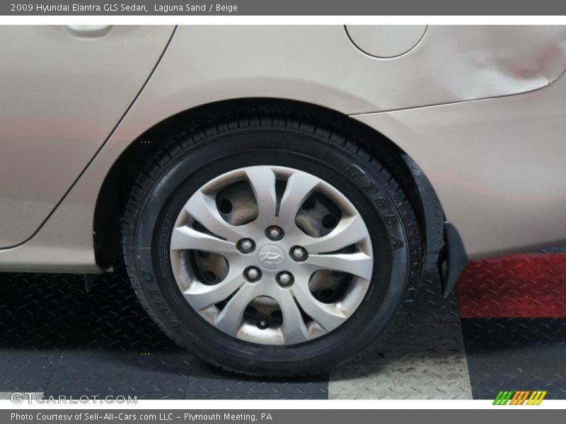 Laguna Sand / Beige 2009 Hyundai Elantra GLS Sedan