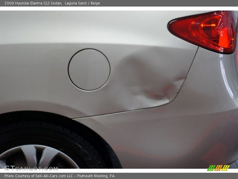 Laguna Sand / Beige 2009 Hyundai Elantra GLS Sedan