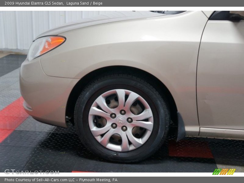 Laguna Sand / Beige 2009 Hyundai Elantra GLS Sedan