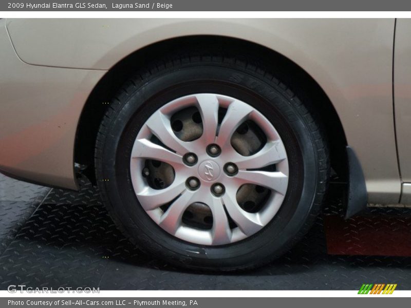 Laguna Sand / Beige 2009 Hyundai Elantra GLS Sedan