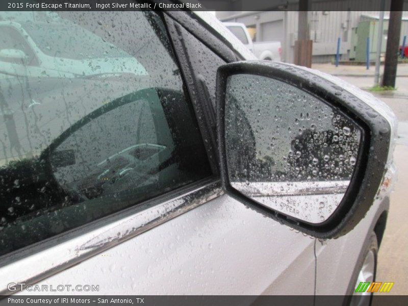Ingot Silver Metallic / Charcoal Black 2015 Ford Escape Titanium