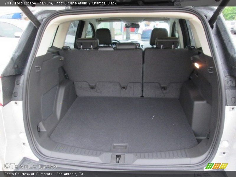 Ingot Silver Metallic / Charcoal Black 2015 Ford Escape Titanium