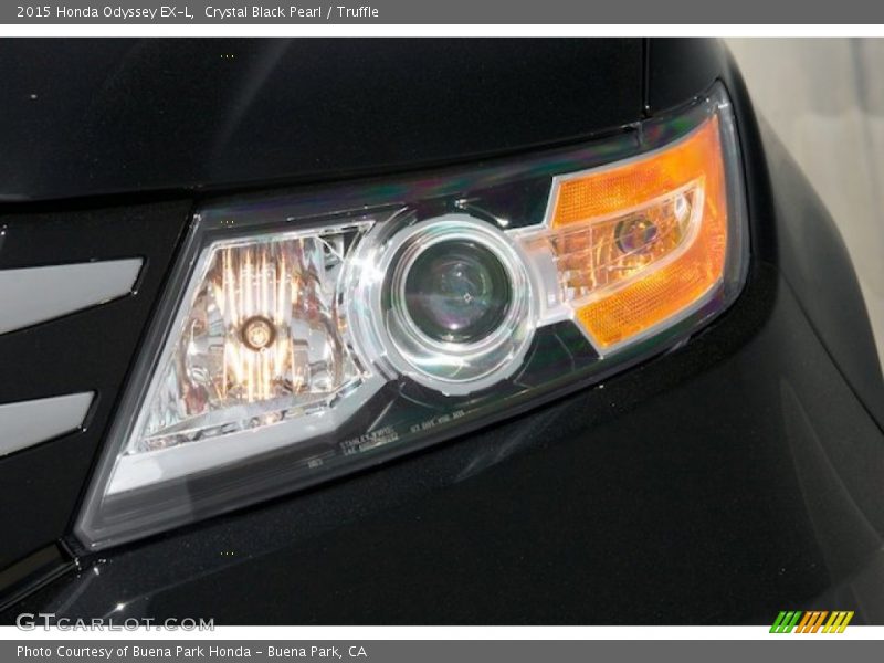 Crystal Black Pearl / Truffle 2015 Honda Odyssey EX-L