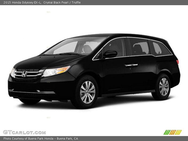 Crystal Black Pearl / Truffle 2015 Honda Odyssey EX-L