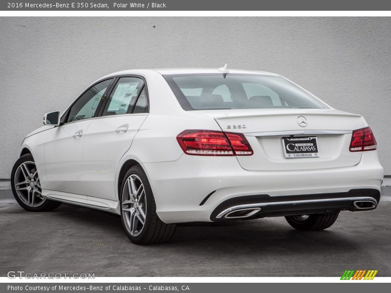 Polar White / Black 2016 Mercedes-Benz E 350 Sedan