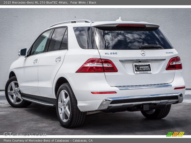 Polar White / Black 2015 Mercedes-Benz ML 250 BlueTEC 4Matic