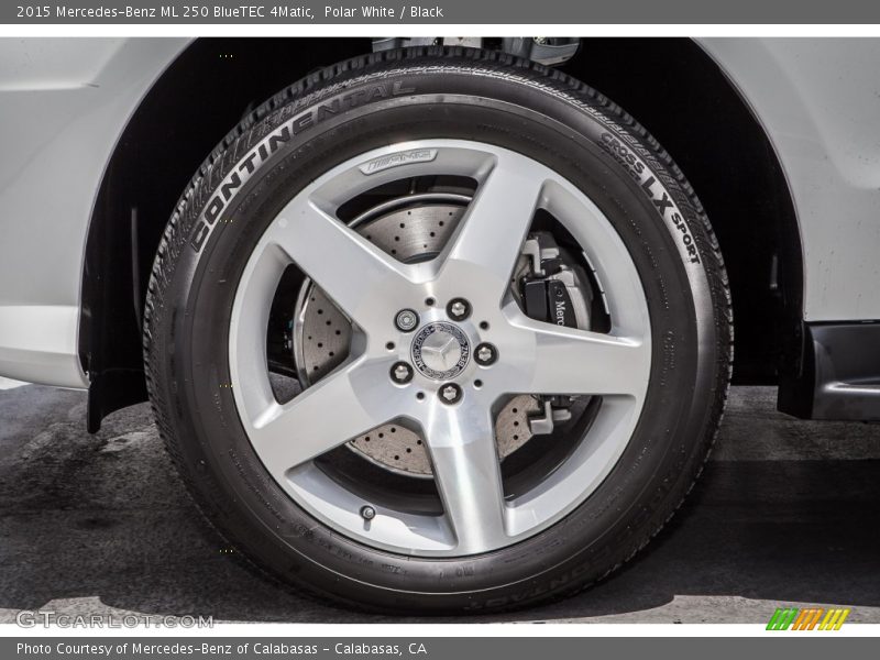 Polar White / Black 2015 Mercedes-Benz ML 250 BlueTEC 4Matic